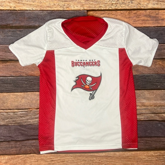 Tampa Bay Buccaneers NFL Flag Football Youth Boys Kids Sports Youth Jersey - Picture 1 of 8